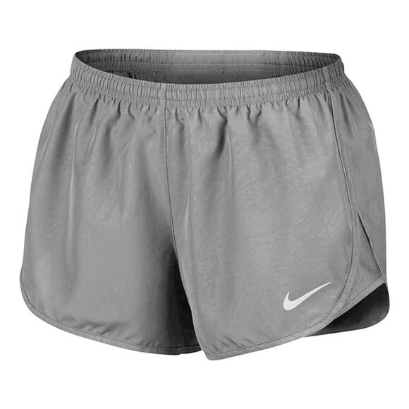 Nike Women's Dry Tempo Running Shorts in Gunsmoke, Size XL - Picture 1 of 2
